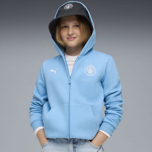 Manchester City FtblEssentials Kapuzenjacke Teenager, Kleidung, , 15-16Y - PUMA - Modalova