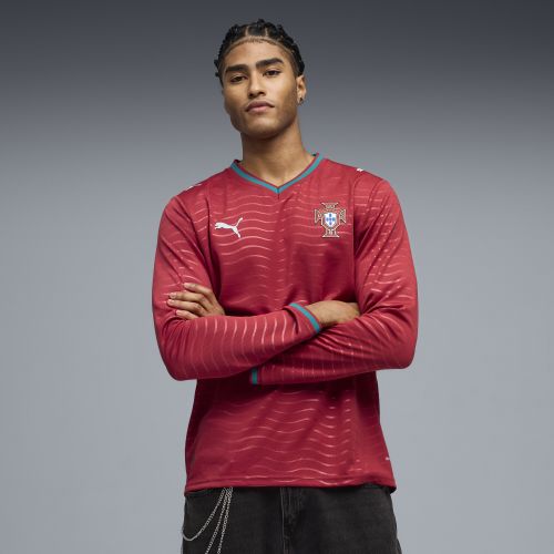 Portugal Long Sleeve Home Jersey Men in Red | Size Large - PUMA - Modalova
