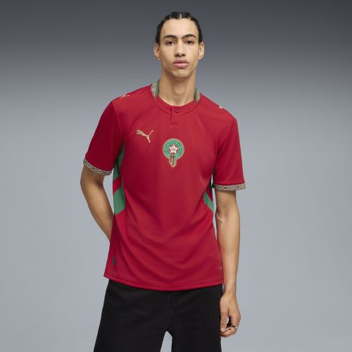 Morocco Home Jersey Men in Red | Size Medium - PUMA - Modalova