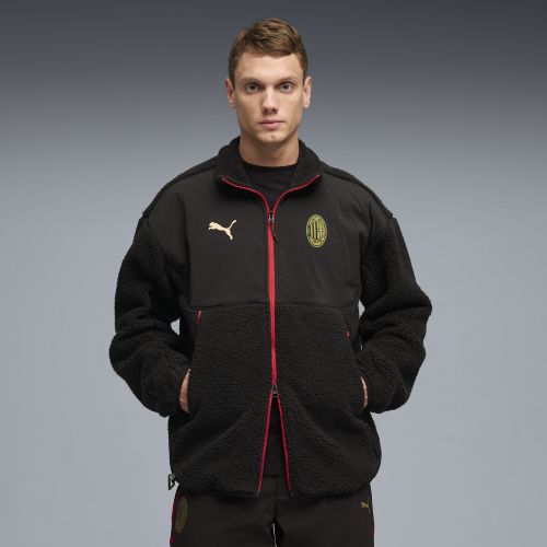 AC Milan TECH Soft Tech Sherpa Jacket Men in | Size Large - PUMA - Modalova