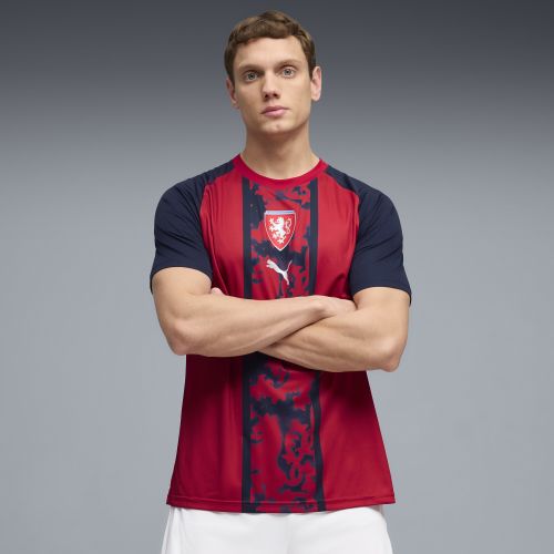 Czechia Warmup Jersey Men in Red | Size Large - PUMA - Modalova