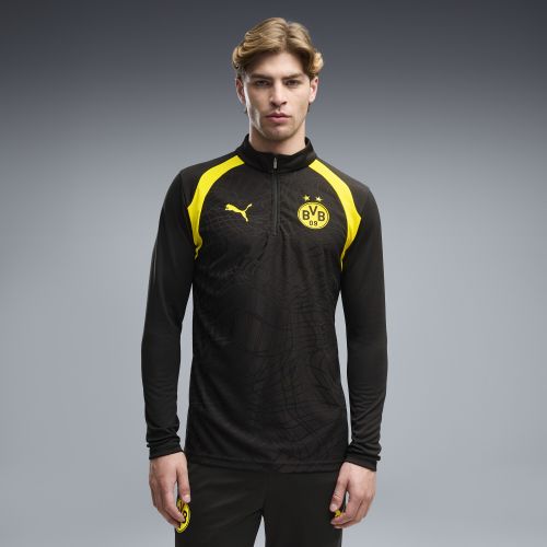 Borussia Dortmund Quarter-Zip Training Top Men in | Size Small - PUMA - Modalova