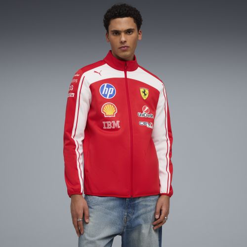 Scuderia Ferrari HP Replica Drivers Softshell Jacket Men in | Size Large - PUMA - Modalova