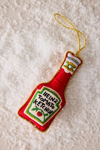 Ornement en feutre Heinz Ketchup chez Anthropologie - studio THIE - Modalova