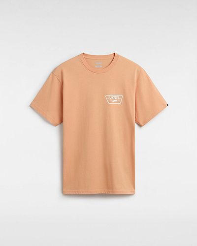 Camiseta Full Patch Back (copper Tan-white) Hombre , Talla L - Vans - Modalova