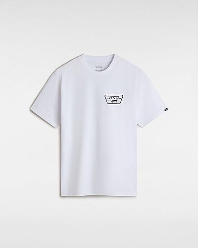 Camiseta Full Patch Back (white/black) Hombre , Talla L - Vans - Modalova