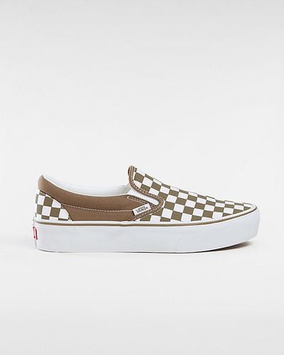 Zapatillas Classic Slip-on Con Plataforma (sepia) Mujer , Talla 35 - Vans - Modalova