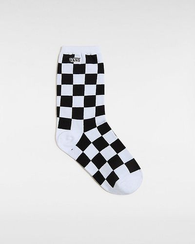 Calcetines Ticker (1 Par) (black Checkerboard) Youth , Talla 31.5-38 - Vans - Modalova