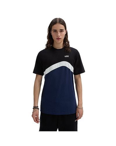 Sidestripe Block T-shirt (dressblues/blk) Men , Size M - Vans - Modalova