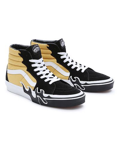 Sk8-hi Flame Shoes (/yellow) Unisex , Size 3 - Vans - Modalova