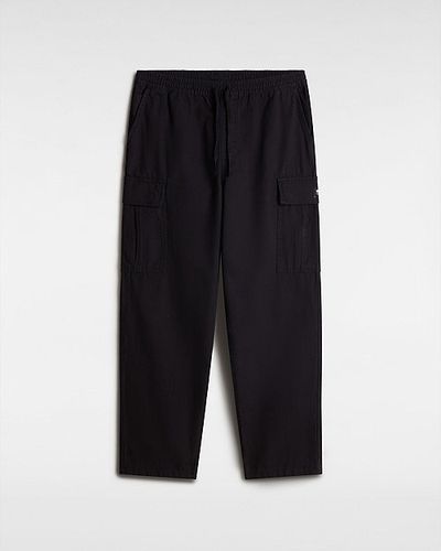 Pantalones Cargo Range De Corte Holgado Y Tiro Caído Con Cinturilla Elástica (black) Hombre , Talla L - Vans - Modalova