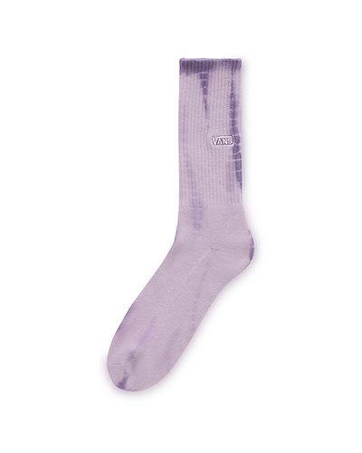 Seasonal Tie Dye Crew Socks (1 Pair) (lavender Frost) Men , Size 5.5-8 - Vans - Modalova