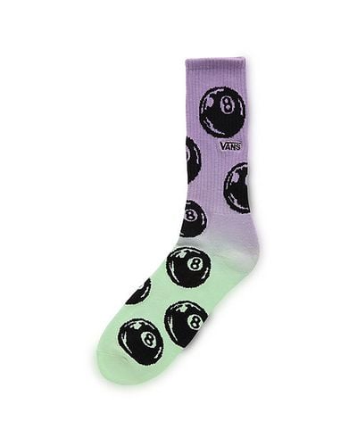 Tye Dye Crew Socks (1 Pair) (lavender Frost) Men , Size 5.5-8 - Vans - Modalova