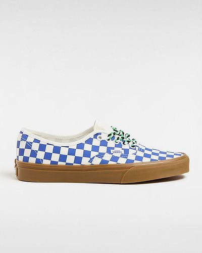 Zapatillas Authentic Checkerboard (checkerboard Blue/white) Unisex , Talla 36.5 - Vans - Modalova