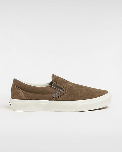 Classic Slip-on Summer Linen Shoes (canvas/suede Coffee Liqueur) Unisex , Size 2.5 - Vans - Modalova