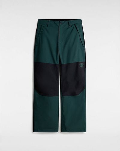 Pantalones Mte Hellbound Snowboard (black/green Gab) Hombre , Talla L - Vans - Modalova