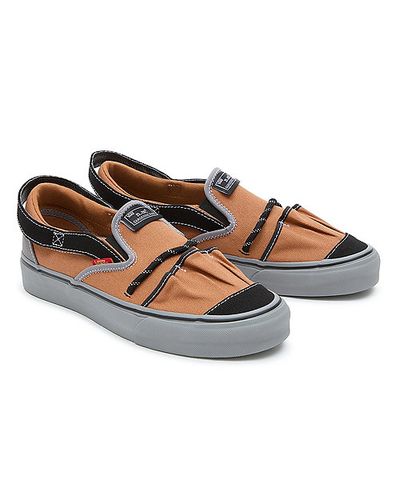 Vault By X Nicole Mclaughlin Slip-on Vr3 Lx Shoes (brown/) Unisex , Size 3 - Vans - Modalova