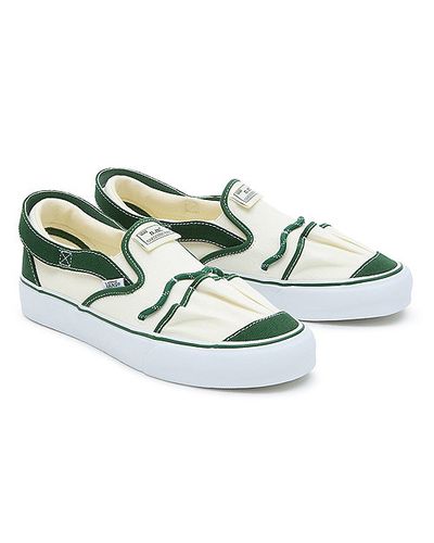 Vault By X Nicole Mclaughlin Slip-on Vr3 Lx Shoes (/green) Unisex , Size 3.5 - Vans - Modalova