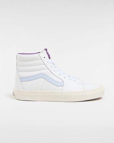 Sk8-hi Premium Leather Shoes (premium Leather Halogen Blue) Unisex , Size 3 - Vans - Modalova