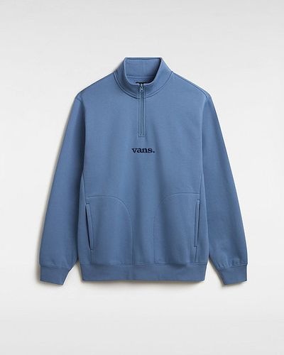 Lowered Quarter Zip Sweatshirt (copen ) Men , Size L - Vans - Modalova