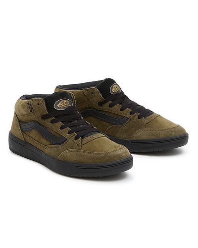 Zahba Mid X Beatrice Domond Shoes (dark Olive) Men , Size 6.5 - Vans - Modalova