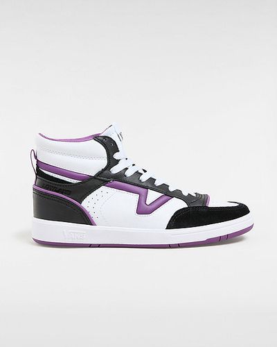 Lowland Mid Comfycush Jmp Shoes (new Varsity Black/white/purple) Unisex , Size 3 - Vans - Modalova