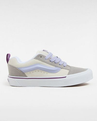 Knu Skool Shoes (tri Block Purple) Unisex , Size 2.5 - Vans - Modalova