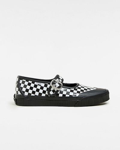 Premium Mary Jane 93 Shoes (lx Leather Creep Checkerboard) Women , Size 2.5 - Vans - Modalova