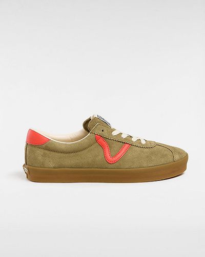 Zapatillas Sport De Caña Baja (olive/red) Unisex , Talla 34.5 - Vans - Modalova