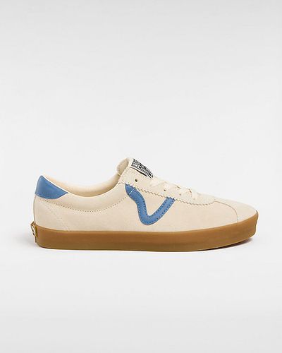 Zapatillas De Caña Baja Sport Gum Pop (white/navy) Unisex , Talla 34.5 - Vans - Modalova