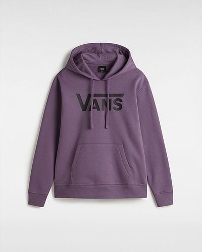 Classic V Boyfriend Fit Pullover Hoodie (grape Jam) Women , Size M - Vans - Modalova