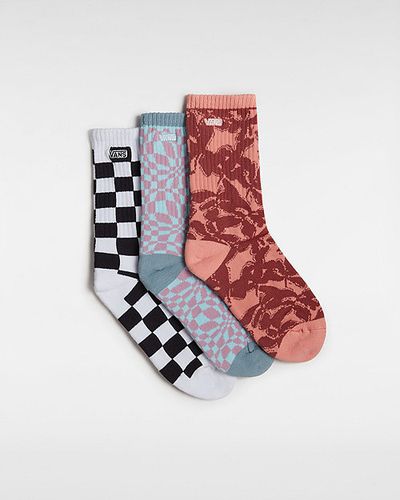 Threefer Socks (1 Pair) (lobster Bisque) Women , Size 4-7.5 - Vans - Modalova