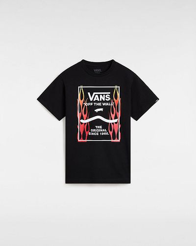 Kids Print Box T-shirt (8-14 Years) (/white/fla) Boys , Size L - Vans - Modalova