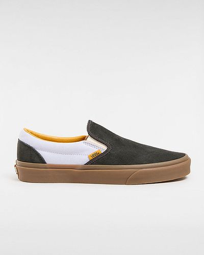 Classic Slip-on Shoes (tri Pop Black/light Blue) Unisex , Size 3 - Vans - Modalova