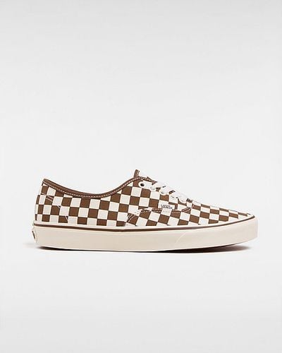 Authentic Checkerboard Shoes (checkerboard Brown) Unisex , Size 3 - Vans - Modalova