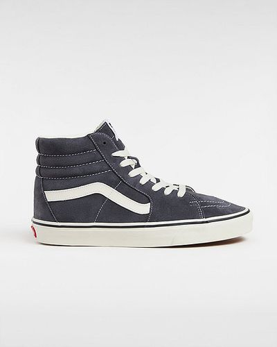 Zapatillas De Ante De Cerdo Sk8-hi (gray) Unisex , Talla 34.5 - Vans - Modalova