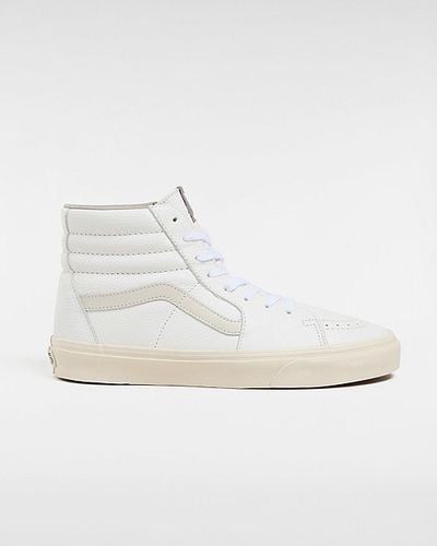 Zapatillas Sk8-hi De Cuero De Primera Calidad (premium Leather Rain Drum) Unisex , Talla 35 - Vans - Modalova