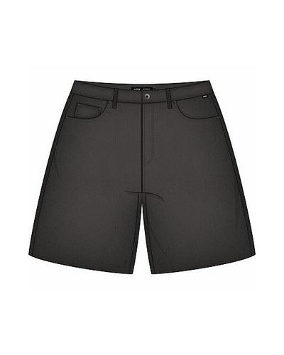 Pantalones Cortos Denim De Corte Holgado Check-5 (washed Black) Hombre , Talla 29 - Vans - Modalova