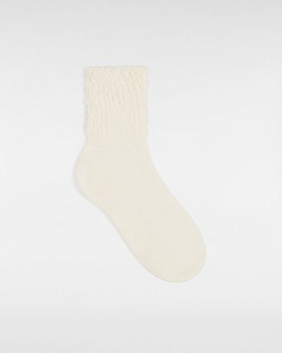 Scrunch Crew Socks (1 Pair) (marshmallow) Women , Size 4-7.5 - Vans - Modalova