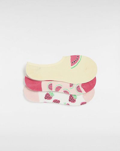 Fruit Fun Canoodle Sock 3-pack (chintz Rose) Women , Size 4-7.5 - Vans - Modalova