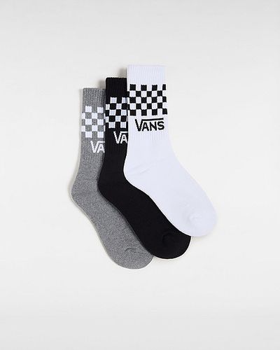 Classic Crew Socks (3 Pairs) (/white) Women , Size 4-7.5 - Vans - Modalova