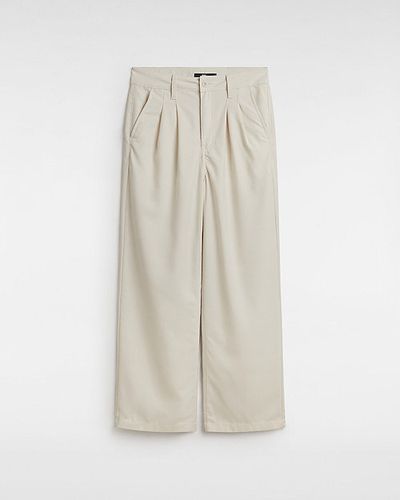 Pantalones Con Pinzas De Corte Holgado Alder (turtle Dove) Mujer , Talla 22 - Vans - Modalova