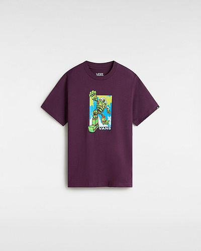 Youth Robot T-shirt (8-14 Years) (blackberry Wine) Boys , Size L - Vans - Modalova