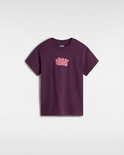 Boys Tag T-shirt (8-14 Years) (blackberry Wine) Boys , Size L - Vans - Modalova