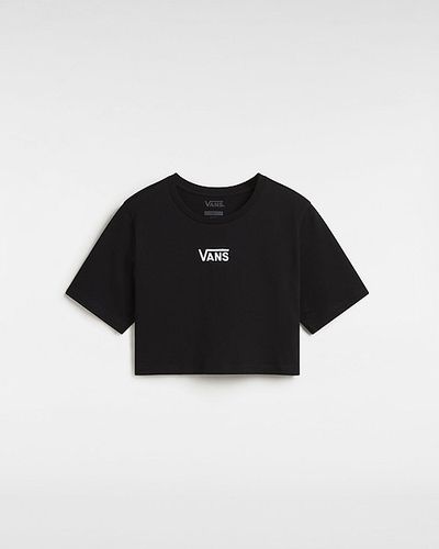 Flying V Crew Crop T-shirt () Women , Size L - Vans - Modalova