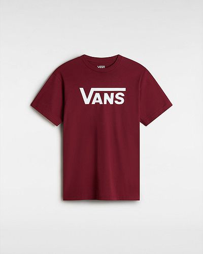 Camiseta Classic (burgundy/white) Hombre , Talla L - Vans - Modalova
