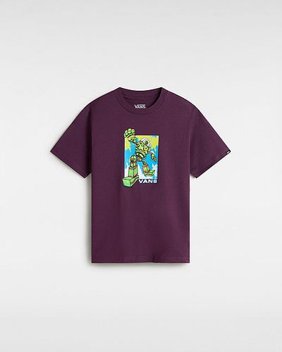 Camiseta De Niños Robot (2-8 Años) (blackberry Wine) Little Kids , Talla 2-3A - Vans - Modalova