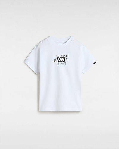 Camiseta De Niños Skeleton (2-8 Años) () Little Kids , Talla 2-3A - Vans - Modalova