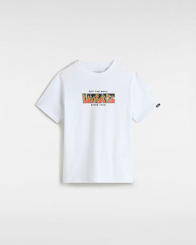 Camiseta Digi Flames De Niños Pequeños (2-8 Años) () Little Kids , Talla 2-3A - Vans - Modalova