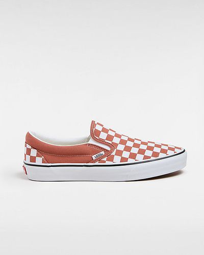 Classic Slip-on Checkerboard Shoes (auburn) Unisex , Size 2.5 - Vans - Modalova